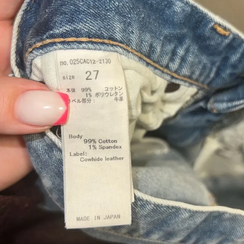 ✨Moussy vintage Denim Light Faded Blue Wash Edmond Skinny Jeans 27✨